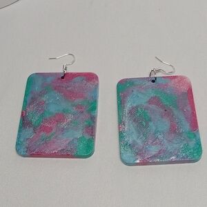 Hand Crafted Multicolor Earrings